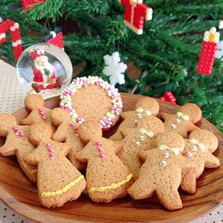 クリスマス☆大人のジンジャークッキー